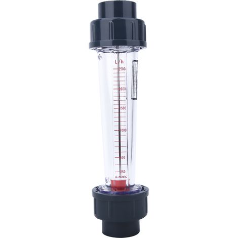 LZS-25(D) Liquid Flow Meter 2502500L/h ABS Plastic Liquid Flow Rate Gauge High Accuracy (1/5)