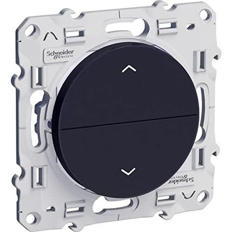 Schneider Electric ODACE Wandschalter Anthrazit Rollläden