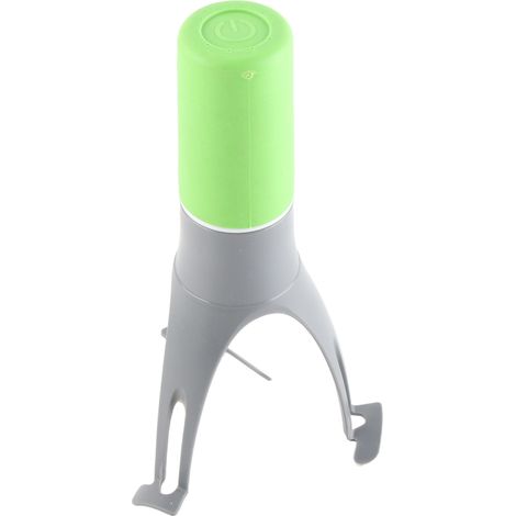 Mélangeur triangulaire en plastique, facile à utiliser et compatible lave-vaisselle, pour sauces, soupes et crèmes (vert). (1/5)