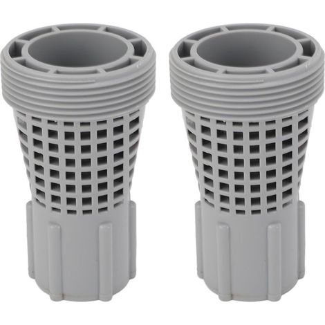 2 pièces Adaptateur de tuyau de raccordement, kit d'adaptateurs de conversion de tuyau, 4k8001 Adaptateur de filtre à sable long, kit de joint d'adaptateur de filtre long en plastique pour 58254 (1/5)