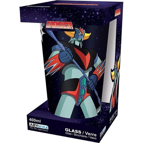 Abystyle Bicchieri Grendizer Goldorak Actarus 40cl Vetro King Size Colore Oro