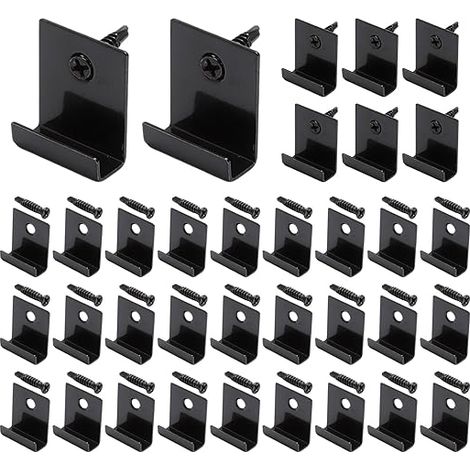 Clips de Fixation pour Terrasse Composite - Fixation en Inox pour Dalles Composites Terrasse Extérieure et Plancher Bois Composite (1/5)