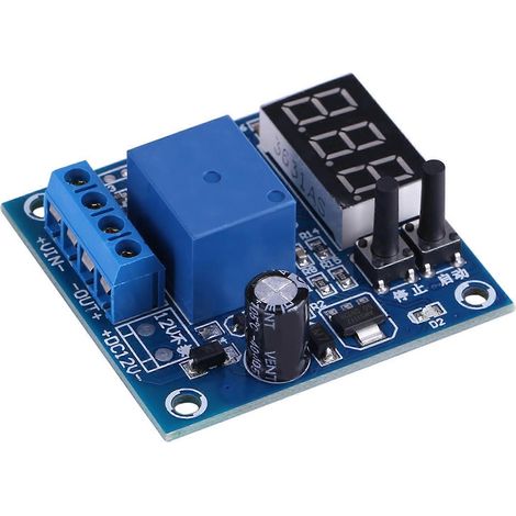 Carte de protection de batterie de stockage 12V avec arrêt automatique en cas de sous-tension (module de commande)