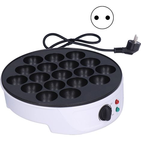18-Trous Takoyaki Machine Portable Mini Boules de Poulpe Électrique Poêle à Petit-Déjeuner 220-240V Prise UK (1/5)