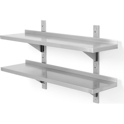Estante colgante doble ajustable de 100 cm - Hendi 811726