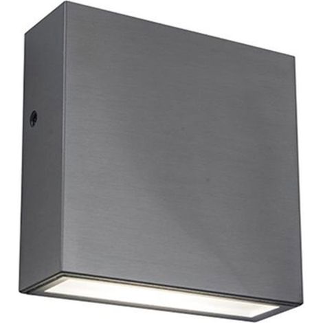 APPLIQUE LED GEMINI XF 9,5W 11X4XH11CM 4000K ACCIA (1/2)