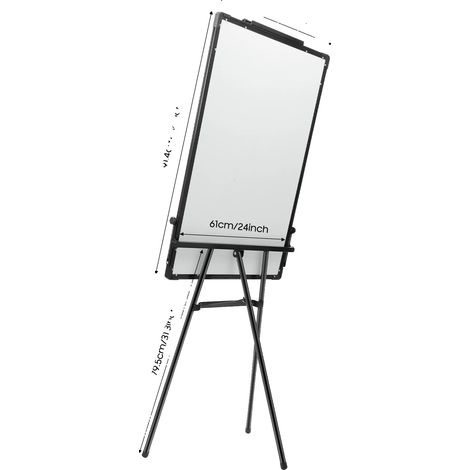 Tableau blanc sur chevalet, hauteur réglable, design portable, Option 1, Option 2, Option 3, Option 4 (1/2)