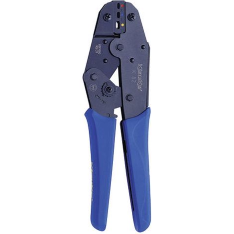 Klauke K82 pinza de crimpar roja ergonómica 225 mm