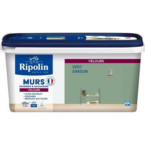 Innenfarbe - Simsun Grün - 2,5L - Hohe Deckkraft - Waschbar (1/4)