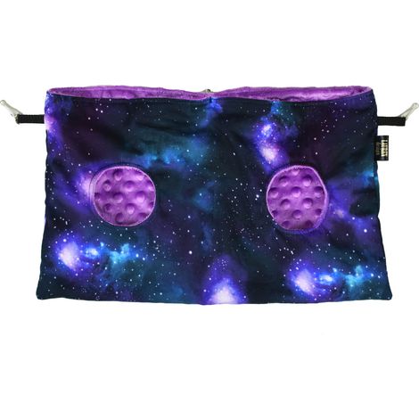 Mangiatoia doppia per roditori cosmo + minky viola (1/2)