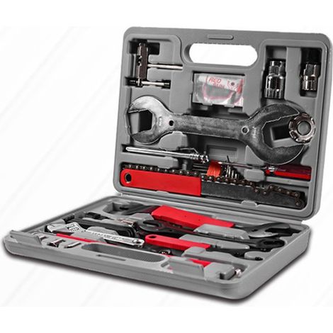 Applicable Ensemble de Rangement d'outils de Réparation Multifonctionnels pour Atelier de Réparation de Vélos Grande Boîte a Outils Poids 2,7 Kg Matériau en Acier (1/5)