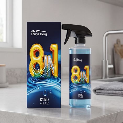 8-in-1-Reiniger für Auto und Haushalt – Mehrzweckreiniger für verschiedene Materialien – 120 ml -- BIEMMEDUE (1/5)