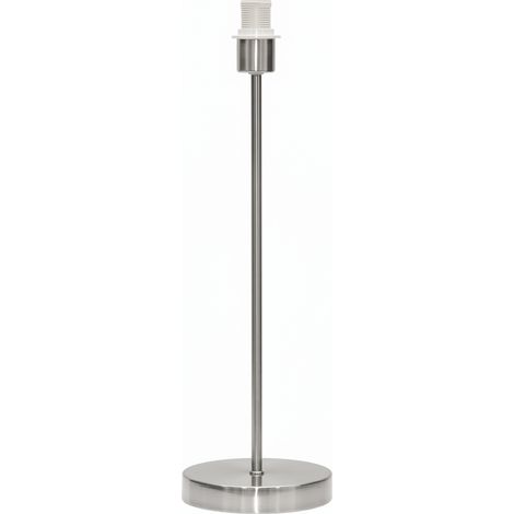 FABRILAMP Mobile alto da tavolo 1xe27 Nichel 47x13x13x13 Cm