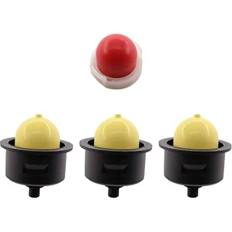 VURAHOME - Lot de 3 Pompe à essence Primer Pompe pour tondeuse à gazon Hecht 40, 541 SX, 5410 SH, 553 SX Fuxtec FX-RM\\/FX - Série RM avec Poire damorçage pour Briggs &amp Stratton 694394 (1/5)