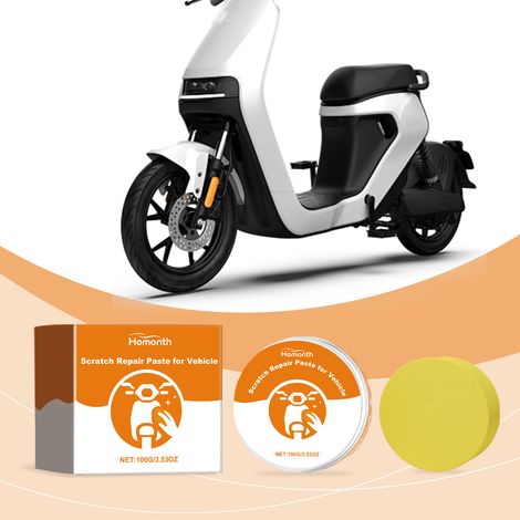 Fahrzeugkratzschutzcreme, Versiegelung zum Schutz des Lacks vor Kratzern, zur Glanzverstärkung und für die tägliche Pflege – 100 g + Schwamm -- DE (1/5)