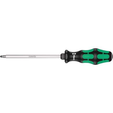 WERA Kreuzschlitz-Schraubendreher Pozidriv Kraftform PZ 3x150mm SK (1/5)