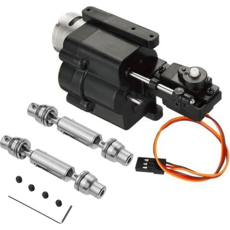 Boîte de vitesses à 2 vitesses avec arbre d'entraînement pour C14 C24 B14 B36 MN D90 MN-90 MN99S RC Auto Upgrade Pièces (1/5)
