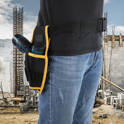 Sacoche de rangement pour perceuse électrique, sac à outils et kit d'accessoires (1/5)