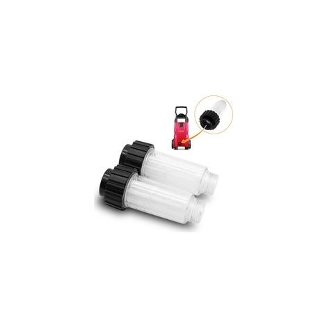 Lot de 2 Filtres à Eau avec Insert (5.731-050.0) pour Nettoyeur Haute Pression, Raccord 3/4 Pouces, Compatible Modèle 4.730-059.0 (1/4)