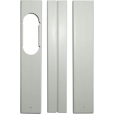 3-teiliges, verstellbares, tragbares Fenstermontage-Set für Klimaanlagenzubehör – 55 cm (1/4)
