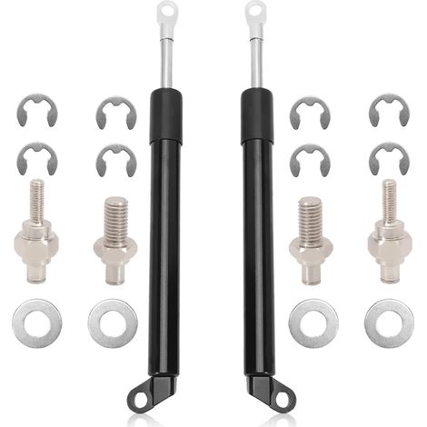 Gasdruckdämpfer für Heckklappe des Ford Ranger T9 XL XLT, schwarz, Ersatzteil (1/5)