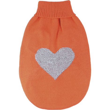 XL 50 cm: Moonlight Coral Heart Hundepullover (1/2)