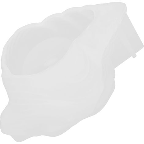 Moule en résine époxy 3D à faire soi-même, motif coquillage, miroir, boîte de rangement pour éponge à maquillage, moule en silicone motif coquillage (2 motifs coquillage) (1/5)