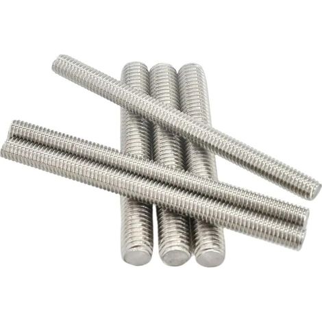 Tige filetée entièrement métrique en acier inoxydable 304 M3 M4 (1/5)
