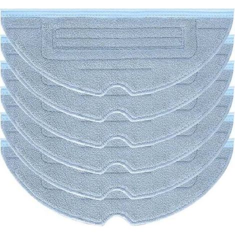 6pcs Serpillière pour Roborock S7 Pro Ultra S7 MaxV Ultra S7 Plus S7 Max Pièces de Rechange Accessoires pour Roborock S7 T7s T7s Plus Robot Aspirateur (1/4)