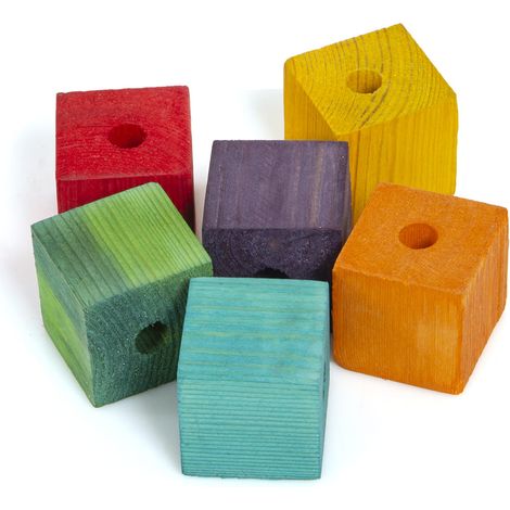 Blocchi colorati Giocattolo con zampe o parti fai da te Set da 6 (1/2)