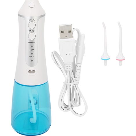 Irrigateur Dentaire Portable Jet d'Eau Nettoyant pour Dents Brosse à Dents Électrique (1/5)