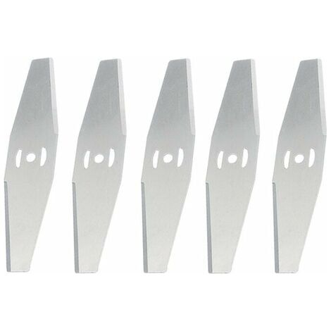 Replacement Blade for Cordless Grass Trimmer Garden Trim,Metal Blade,Superma,Silver,5pcs (1/5)