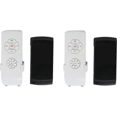 Kit de télécommande pour ventilateur de plafond, télécommande universelle pour petits ventilateurs de plafond avec éclairage, vitesse, lumière et minuterie, contrôle sans fil (1/5)