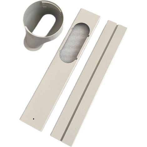 Tuyau d'évacuation universel pour climatiseur mobile, conduit de ventilation et d'échappement d'air chaud avec panneau de fenêtre télescopique étanche, accessoire de climatisation portable