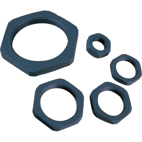 Ecrou Polyamide noir Pg 36 BLM 102365