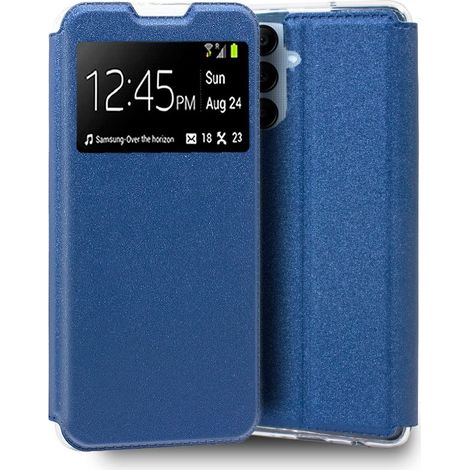 Funda COOL Flip Cover para Samsung A256 Galaxy A25 5G Liso Azul