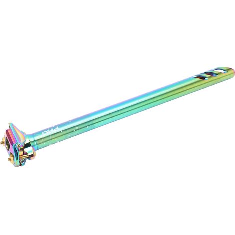 Tige de selle de vélo de route/VTT double rail antidérapant avec graduation transparente, usinée CNC en alliage d'aluminium, 27,2 mm. (1/5)
