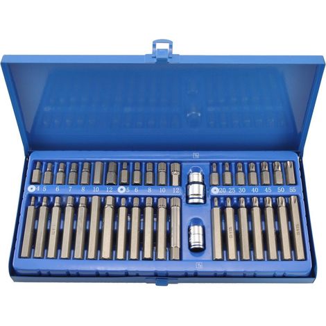 Set 40pc Brocas Torx para Tornillos Hex Bit 1/2'' 3/8'' Herramientas Coche (1/5)