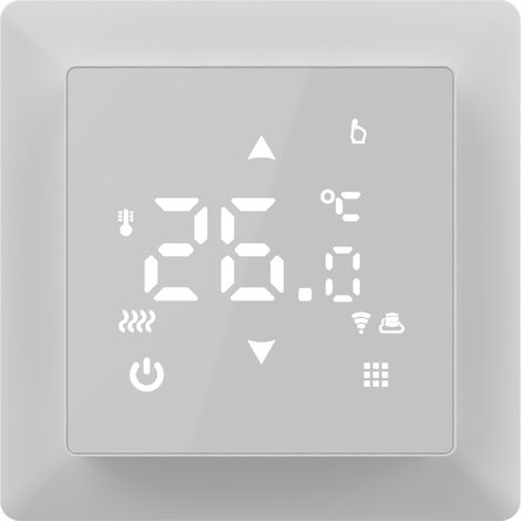 Thermostat, Régulateur de température TS 100 WiFi Touch, blanc (1/5)
