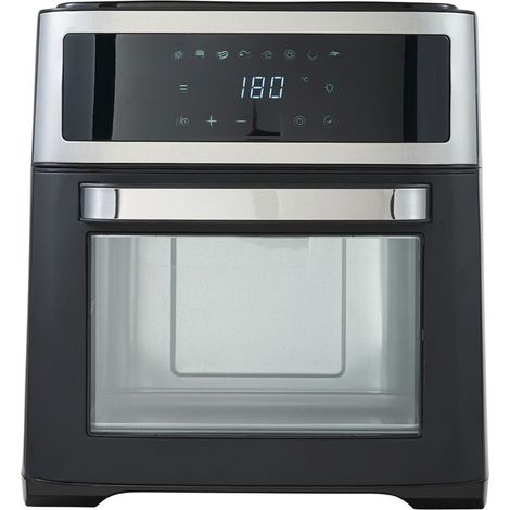 Adler AD 6309 Heißluftfritteuse Leistung 1700 W Fassungsvermögen 13 l Edelstahl/Schwarz (1/5)