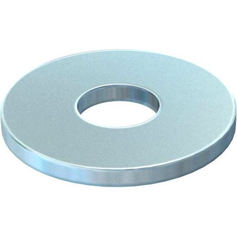 OBO Bettermann Großflächenscheibe M10,Ø30mm Stahl galvanisch verzinkt, 100 Stück, 3403165