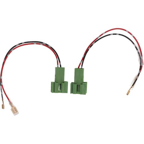 1 paire d'adaptateur de faisceau de câblage de haut-parleur de porte ABS, connecteur de prise 12V (1/5)