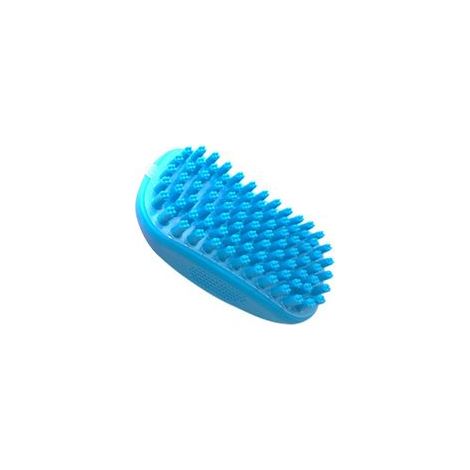 Brosse de massage shampoing en caoutchouc pour chien et chat –