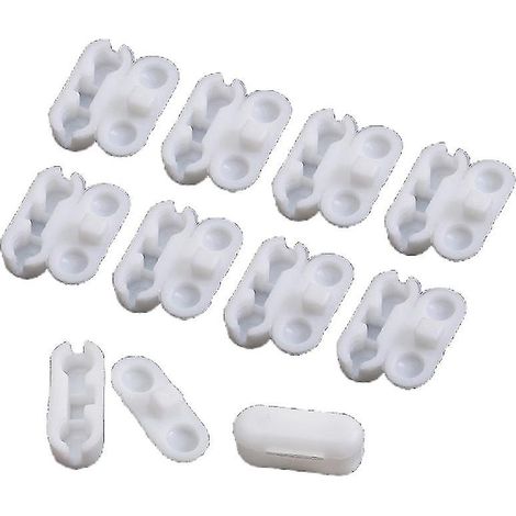 Lot de 10 connecteurs de chaînette pour stores enrouleurs en plastique hfmqv (1/5)