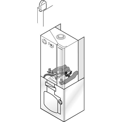 Weishaupt Paket WTC-GB 15-B K-80P Gas, Anschluss hinten, ohne Zirkulation - 894034 von Weishaupt (1/2)