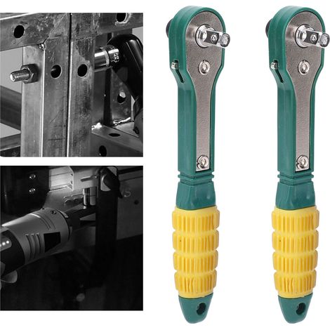 1/4" gelbgrüner Ratschenschlüssel (1/5)
