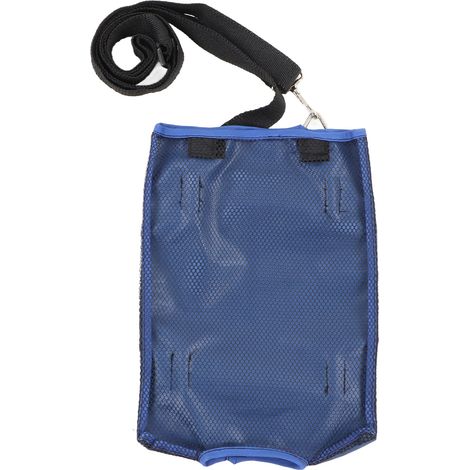 Housse de Sac de Cathéter Urinaire Imperméable, Grande Capacité 2000ml avec Sangle Réglable, Couverture de Drain Bleue (1/5)
