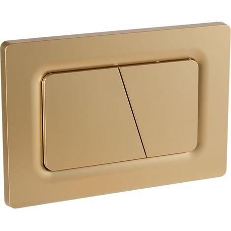 Release Plate with Flush Lever Set and Mounting Frame, Replacement Parts Compatible with Geberit Sigma 01,20,30 & UP320 & 300,115770115 Dual Flush (Matt Gold) (1/5)