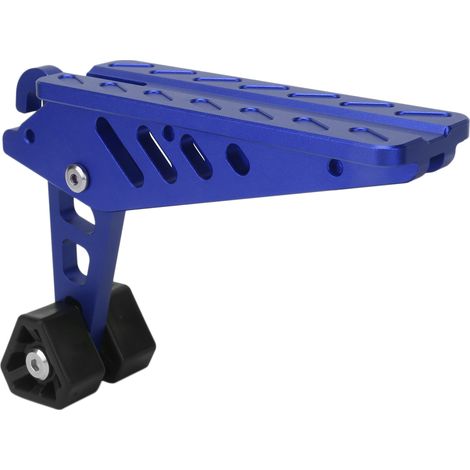 Verrou de porte pliable avec marchepied antidérapant en aluminium pour camping-car SUV camion bleu (1/5)