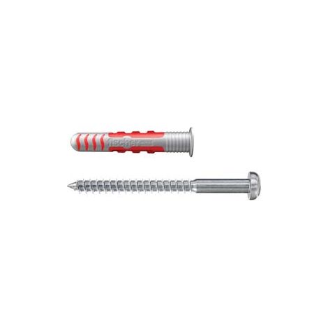 TASSELLO DUOSEAL S CON VITE INOX- - tassello mm.6x38 vite TX20 - 50 pezzi FISCHER